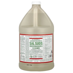Dr. Bronner's, Sal Suds, биоразлагаемое очиститель, сибирская пихта и ель, 3,8 л (1 галлон)