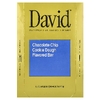 David Protein , Protein Bar, Chocolate Chip Cookie Dough, 12 Bars, 2.19 oz (62 g) Each