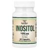 Double Wood Supplements, инозитол, 60 капсул (500 мг в 1 капсуле)