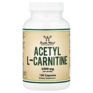 Double Wood Supplements, ацетил-L-карнитин, 150 капсул (500 мг в 1 капсуле)