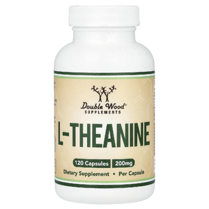 Double Wood Supplements, L-Theanine, 200 mg, 120 Capsules