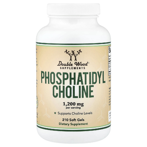 Double Wood Supplements, фосфатидилхолин, 1200 мг, 210 капсул