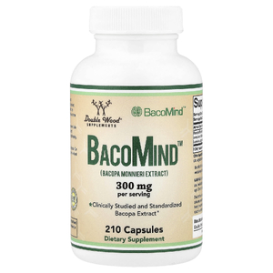 Double Wood Supplements, BacoMind™, 210 капсул (150 мг в 1 капсуле)