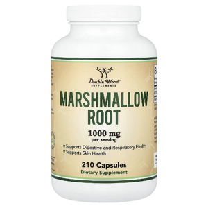 Double Wood Supplements, корень алтея, 210 капсул (500 мг в 1 капсуле)