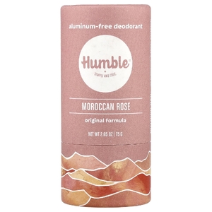 Humble Brands, дезодорант без алюминия, марокканская роза, 75 г (2,65 унции)