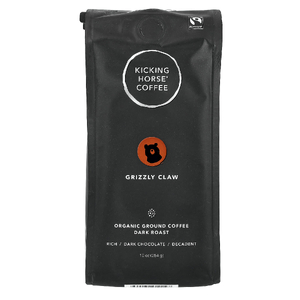 Kicking Horse, Grizzly Claw, органический кофе, молотый, темная обжарка, 284 г (10 унций)