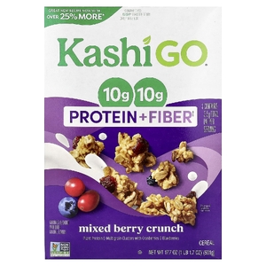Kashi, GO®, хлопья с протеином и клетчаткой, хрустящие ягоды, 501 г (17,7 унции)