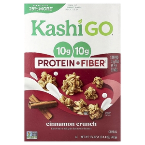 Kashi, GO®, хлопья с протеином и клетчаткой, хрустящая корица, 493 г (17,4 унции)