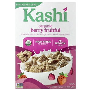 Kashi, органические хлопья, с ягодным вкусом, 487 г (17,2 унции)