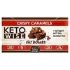 Keto Wise, Fat Bombs, хрустящая карамель, 16 упаковок по 32 г (1,13 унции)