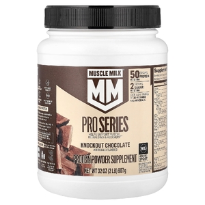 Muscle Milk, Pro Series, Protein Powder, Knockout Chocolate, 2 lb (907 g)