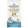 Nordic Naturals, Ultimate Omega® 2X, лимон, 180 капсул (1075 мг в 1 капсуле)