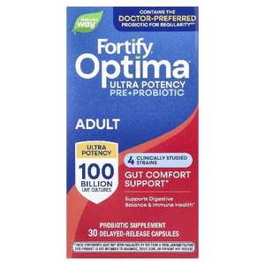 Nature's Way, Fortify®, пробиотик Optima®, 30 капсул с отсроченным высвобождением