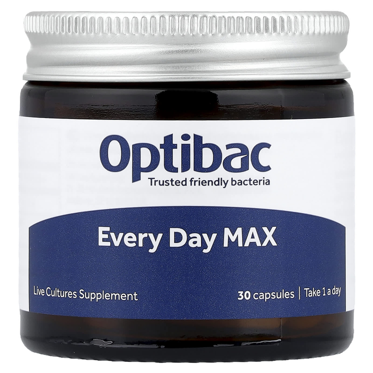 Optibac, Every Daily Max, 30 капсул