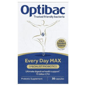 Optibac, Every Daily Max, 30 капсул