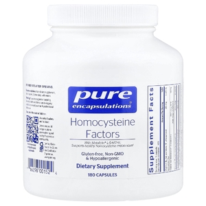 Pure Encapsulations, Homocysteine Factors, 180 капсул