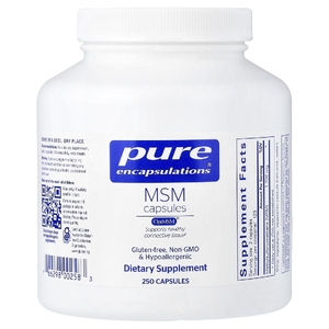 Pure Encapsulations, капсулы с МСМ, 250 капсул (850 мг в 1 капсуле)