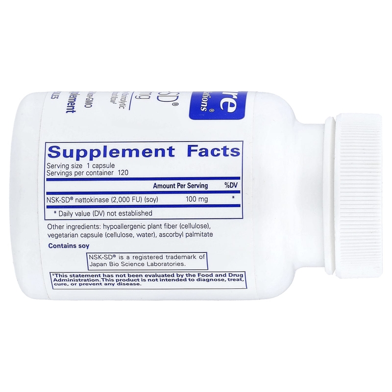 Pure Encapsulations, NSK-SD®, 100 мг, 120 капсул