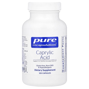 Pure Encapsulations, Caprylic Acid, 120 Capsules