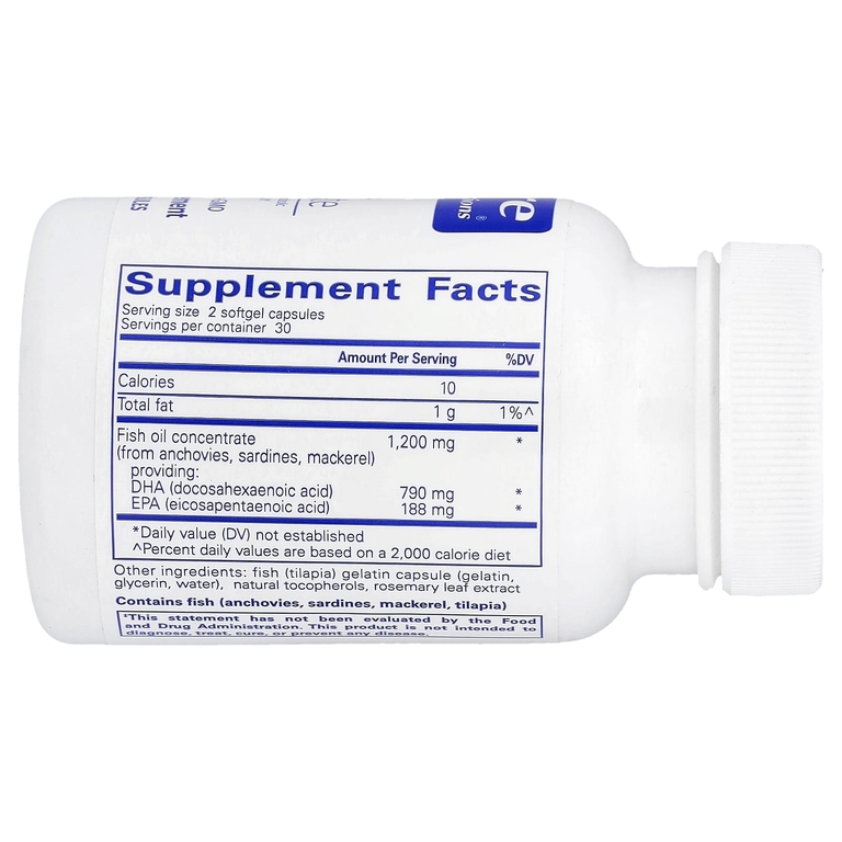 Pure Encapsulations, DHA Ultimate, 60 Softgel Capsules