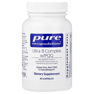 Pure Encapsulations, Ultra-B-Complex with PQQ, 60 Capsules