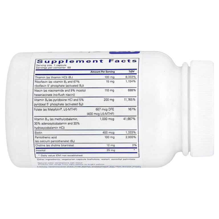 Pure Encapsulations, B6 Complex, 60 Capsules