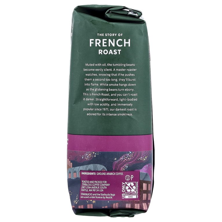 Starbucks, французский кофе, молотый, темная обжарка, 340 г (12 унций)
