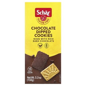 Schar, шоколадное печенье без глютена, 150 г (5,3 унции)