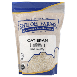 Shiloh Farms, органические овсяные отруби, 680 г (24 унции)