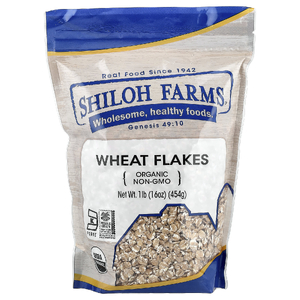 Shiloh Farms, органические пшеничные хлопья, 454 г (16 унций)