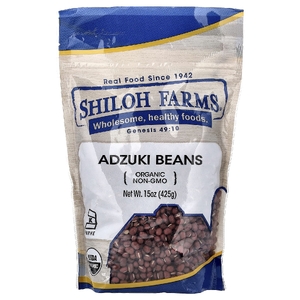 Shiloh Farms, органическая фасоль адзуки, 425 г (15 унций)
