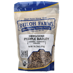 Shiloh Farms, органический фиолетовый ячмень без шелухи, 454 г (16 унций)