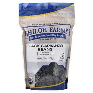 Shiloh Farms, органическая черная фасоль нута, 425 г (15 унций)