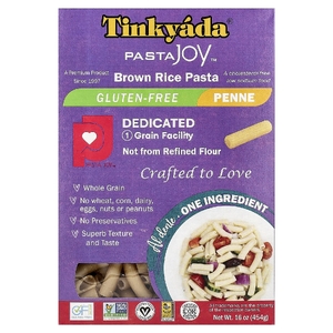 Tinkyada, паста из коричневого риса, пенне, 454 г (16 унций)