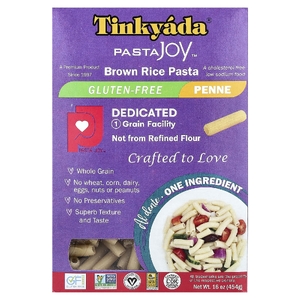 Tinkyada, паста из коричневого риса, пенне, 454 г (16 унций)