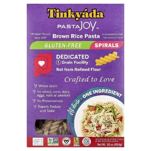 Tinkyada, паста из коричневого риса, спиральки, 454 г (16 унций)