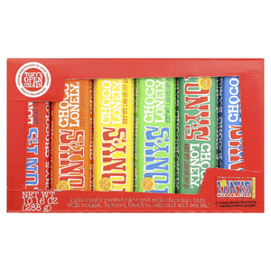 Tony's Chocolonely, Rainbow Tasting Pack, 6 батончиков, 288 г (10,16 унции)