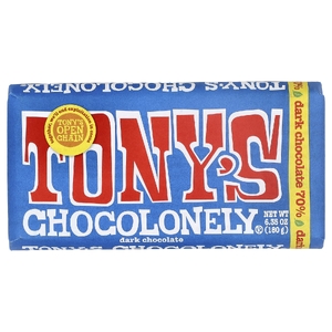 Tony's Chocolonely, темный шоколад, 180 г (6,35 унции)
