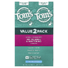 Tom's of Maine, отбеливающая зубная паста против зубного налёта, без фторидов, перечная мята, 2 шт. по 127 г (4,5 унции)