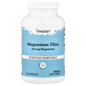 Vitacost, магний Ultra, 300 мг, 180 капсул