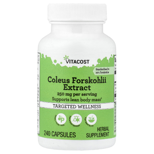 Vitacost, Coleus Forskohlii Extract, 240 Capsules (125 mg per Capsule)
