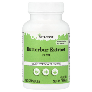 Vitacost, Экстракт белокрылки, 75 мг, 120 капсул