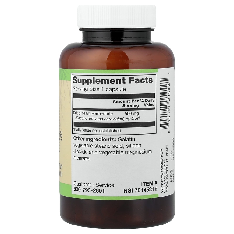 Vitacost, Root2, EpiCor®, 500 мг, 120 капсул
