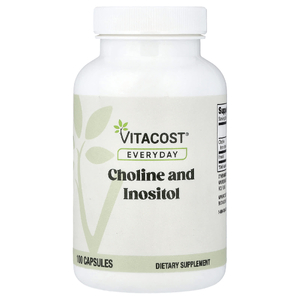 Vitacost, холин и инозитол, 100 капсул