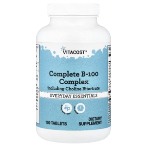 Vitacost, Complete B-100 Complex, 100 Tablets