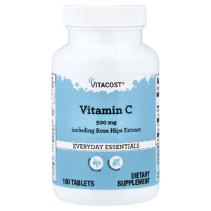 Vitacost, витамин C с экстрактом шиповника, 100 таблеток