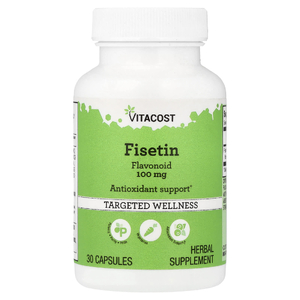 Vitacost, Fisetin Flavonoid, 100 mg, 30 Capsules