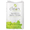 Vitacost, The Clean Collection™, бамбуковые салфетки для ванны, 12 рулонов