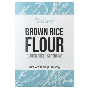 Vitacost, Gluten Free Brown Rice Flour, Superfine, 32 oz (907 g)