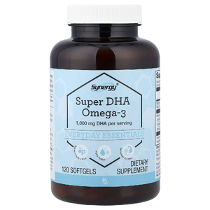 Vitacost, Synergy®, супер ДГК омега-3, 120 капсул